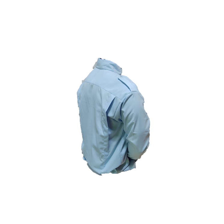 Camisa de tropa con Bordado en espalda personalizado