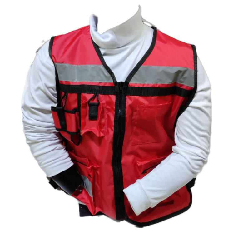 CHALECO BRIGADISTA TELA REPELENTE